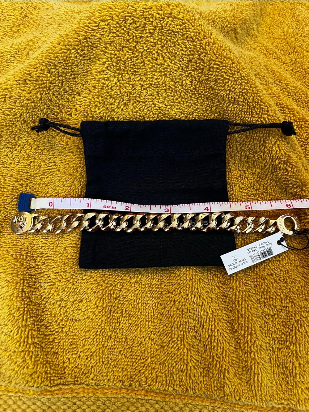 Marc by Marc JacobsGold-Tone Chain Bracelet - Picture 4 of 5